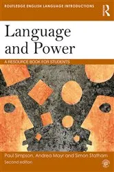 Book cover of Language and Power (2nd ed.) by Paul Simpson