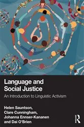 Book cover of Language and Social Justice by Helen Sauntson