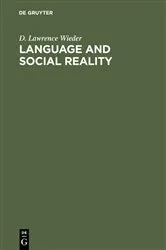 Book cover of Language and social reality by Unknown