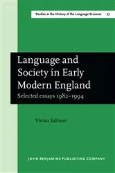 Book cover of Language and Society in Early Modern England by Vivian Salmon