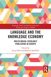 Book cover of Language and the Knowledge Economy by Unknown