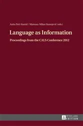 Book cover of Language as Information by Mateusz Milan Stanojevic
