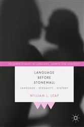 Book cover of Language Before Stonewall by William L. Leap