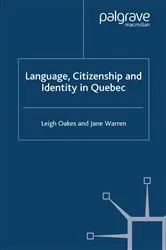Book cover of Language, Citizenship and Identity in Quebec by Unknown