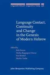 Book cover of Language Contact, Continuity and Change in the Genesis of Modern Hebrew by Unknown
