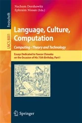 Book cover of Language, Culture, Computation: Computing - Theory and Technology by Nachum Dershowitz