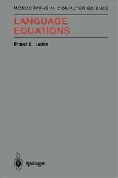 Book cover of Language Equations by Ernst L. Leiss