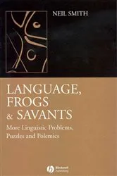 Book cover of Language, Frogs and Savants by Unknown
