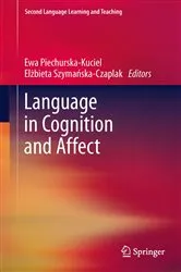Book cover of Language in Cognition and Affect by Unknown