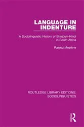 Book cover of Language in Indenture by Rajend Mesthrie