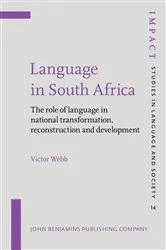Book cover of Language in South Africa by Victor Webb