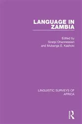 Book cover of Language in Zambia by Sirarpi Ohannessian