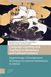Book cover of Language Learning and Teaching in Missionary and Colonial Contexts by Dan Savatovsky
