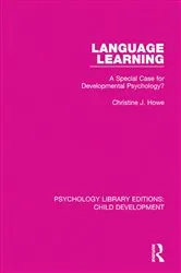 Book cover of Language Learning by Christine J. Howe
