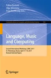 Book cover of Language, Music, and Computing by Polina Eismont