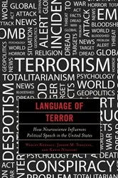 Book cover of Language of Terror by Wesley Kendall