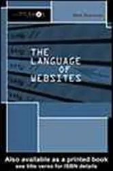 Book cover of Language of Websites by Mark  Boardman