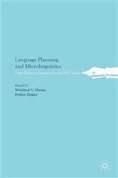 Book cover of Language Planning and Microlinguistics by Unknown