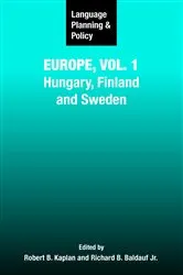 Book cover of Language Planning and Policy in Europe, Vol. 1 by Unknown