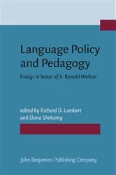 Book cover of Language Policy and Pedagogy by Richard D. Lambert