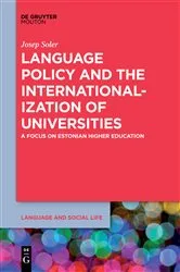 Book cover of Language Policy and the Internationalization of Universities by Unknown