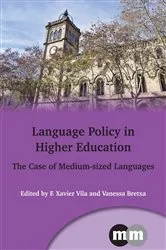Book cover of Language Policy in Higher Education by Unknown