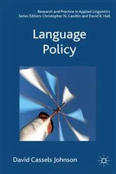 Book cover of Language Policy by D. Johnson