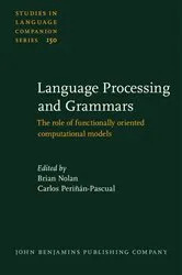 Book cover of Language Processing and Grammars by Unknown