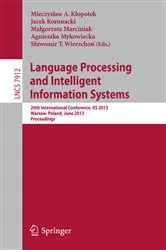 Book cover of Language Processing and Intelligent Information Systems by Mieczyslaw A. Klopotek