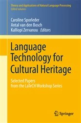 Book cover of Language Technology for Cultural Heritage by Caroline Sporleder