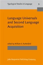 Book cover of Language Universals and Second Language Acquisition by Unknown