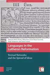 Book cover of Languages in the Lutheran Reformation by Mikko Kauko