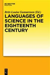 Book cover of Languages of Science in the Eighteenth Century by Unknown
