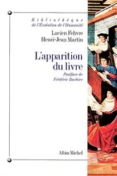 Book cover of L'Apparition du livre by Lucien Febvre