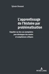 Book cover of L'apprentissage de l'histoire par problématisation by Unknown