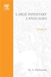 Book cover of Large Infinitary Languages by Unknown