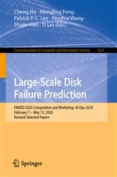 Book cover of Large-Scale Disk Failure Prediction by Cheng He