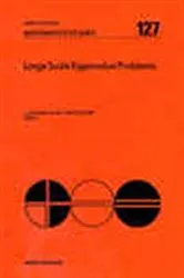 Book cover of Large Scale Eigenvalue Problems by Unknown