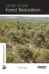 Book cover of Large-scale Forest Restoration by David Lamb