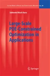 Book cover of Large-Scale PDE-Constrained Optimization in Applications by Subhendu Bikash Hazra