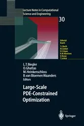 Book cover of Large-Scale PDE-Constrained Optimization by Lorenz T. Biegler