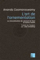 Book cover of L'Art de l'ornementation by Ananda Coomaraswamy