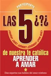 Book cover of Las 5 preguntas de nuestra fe - Participante by Unknown