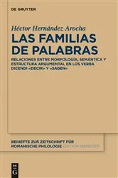 Book cover of Las familias de palabras by Héctor Hernández Arocha