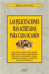 Book cover of Las felicitaciones más acertadas para cada ocasión by Serenella Santarelli