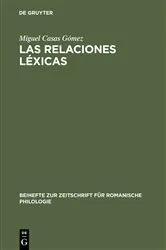 Book cover of Las relaciones léxicas by Unknown