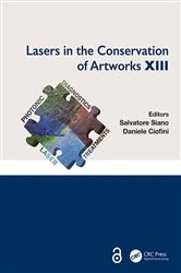 Book cover of Lasers in the Conservation of Artworks XIII by Salvatore Siano