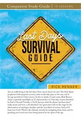 Book cover of Last Days Survival Guide Study Guide by Rick Renner