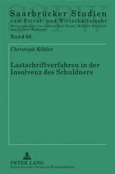 Book cover of Lastschriftverfahren in der Insolvenz des Schuldners by Michael Martinek