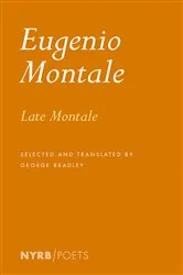 Book cover of Late Montale by Eugenio Montale